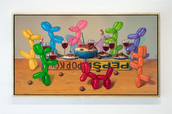 Offbeat New Paintings By Robert C Jackson Gallery Henoch Artsy