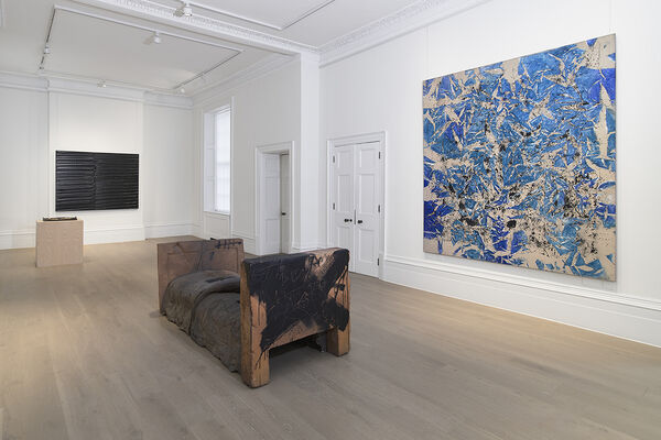 Simon Hantai Pierre Soulages And Antoni Tapies Wall Street