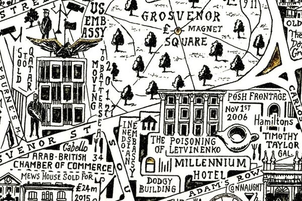 Stephen Walter London Map Stephen Walter   Map of Mayfair & St James's | Shapero Modern | Artsy Stephen Walter London Map Stephen Walter   Map of Mayfair & St James's | Shapero Modern | Artsy