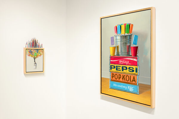 Offbeat New Paintings By Robert C Jackson Gallery Henoch Artsy