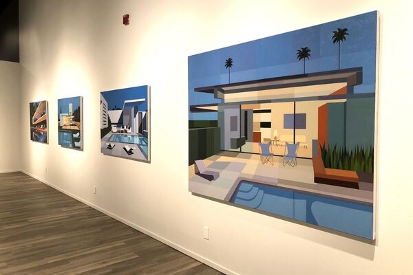 Mid Century Perspectives Paintings By Andy Burgess And Objects Of Modern Design Presented By The Tucson Museum Of Art Cynthia Corbett Gallery Artsy