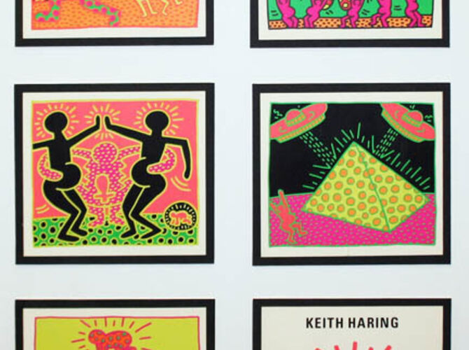 Keith Haring S Ufos For Sale On Artsy Keith Haring S Ufos For Sale On Artsy