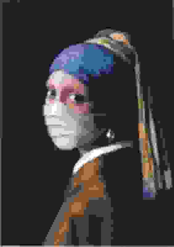 Alan Beck Girl With Pearl Earring And Face Mask Available For Sale Artsy Alan Beck Girl With Pearl Earring And Face Mask Available For Sale Artsy