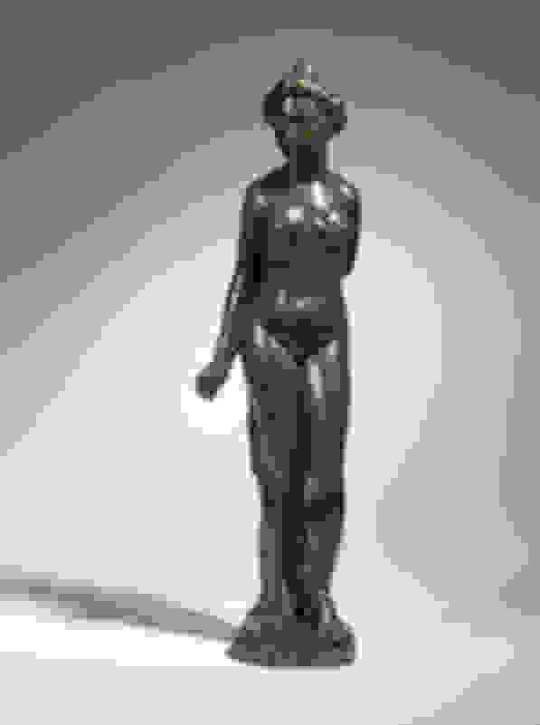 Femme black nue in Rome