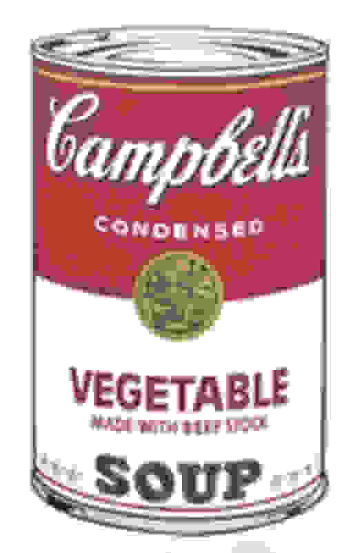 Andy Warhol | Campbell's Soup I (Vegetable) (1968) | Artsy