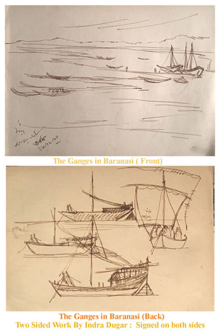 Note Book Rare Works Of Old Bengal By Master Artist Indra Dugar Dipen Bose From 1962 1976 Artsy Note Book Rare Works Of Old Bengal By Master Artist Indra Dugar Dipen Bose From 1962 1976 Artsy