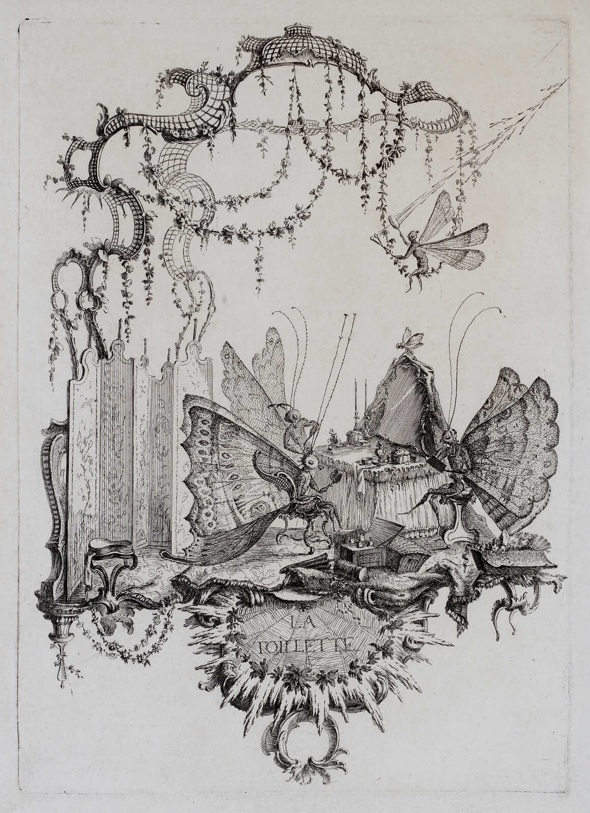 Charles Germain de Saint Aubin | La Toilette (after 1756-before 1786 ...