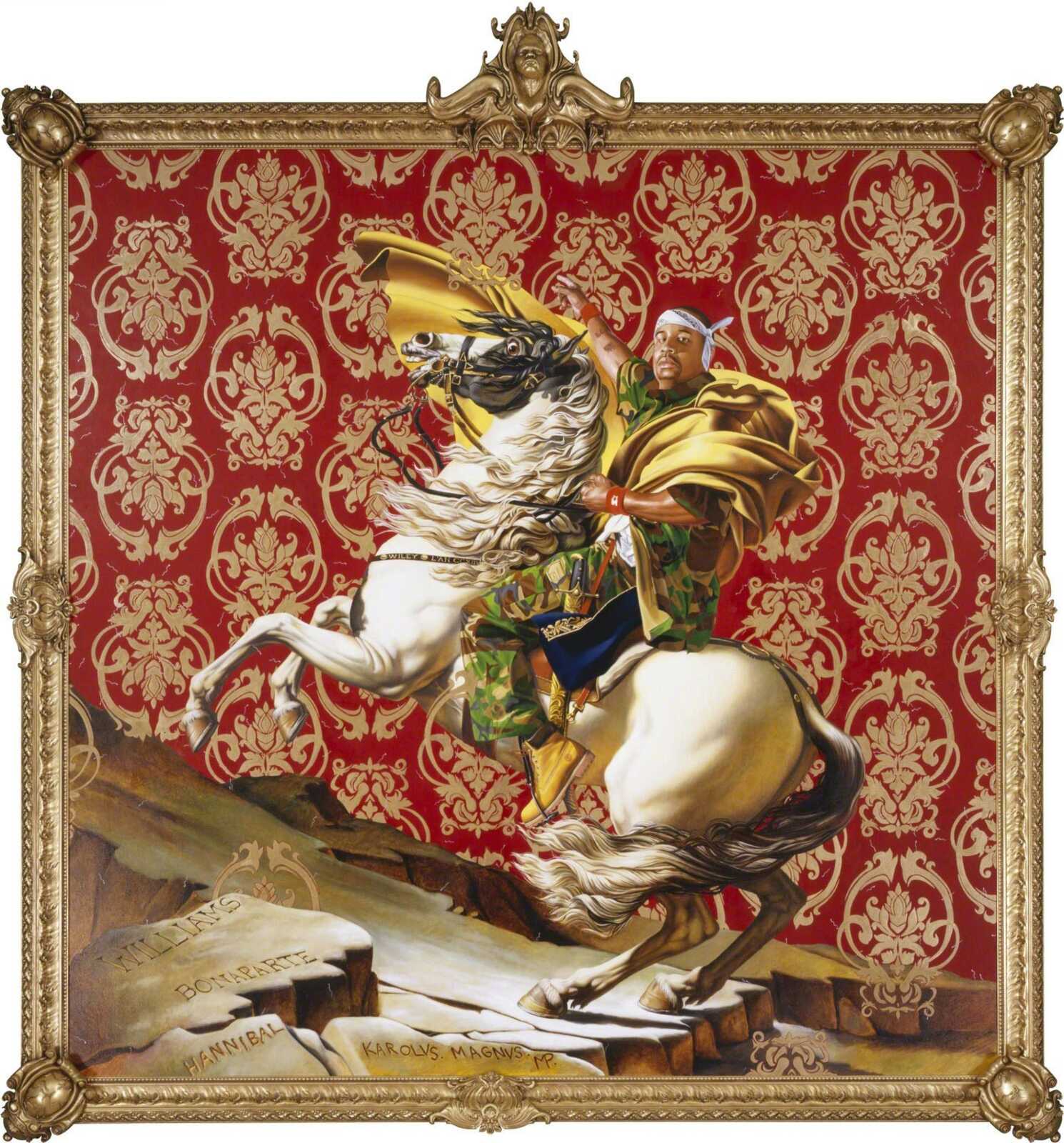 Kehinde Wiley Napoleon Leading the Army over the Alps (2005) Artsy