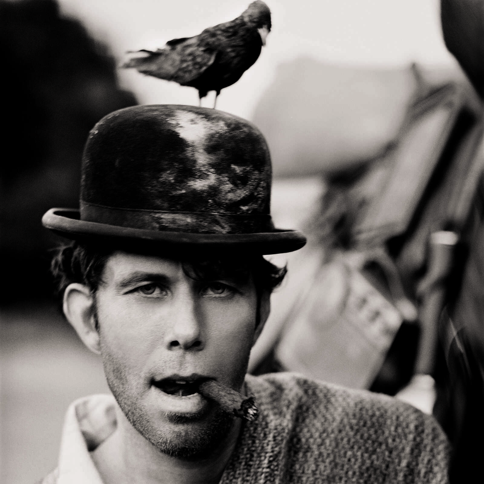 Matthew Rolston | Tom Waits (Bird) (1986) | Available for Sale | Artsy