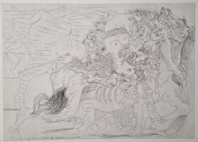 View Pablo Picasso. Guernica. (1937) Oil On Canvas PNG