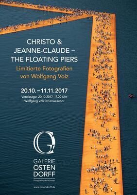 Christo Jeanne Claude The Floating Piers Limitierte Fotografien Von Wolfgang Volz Artsy