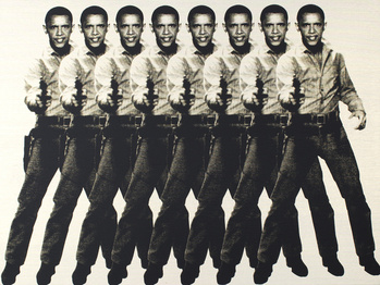 8 Obama Cowboy (Miniature)