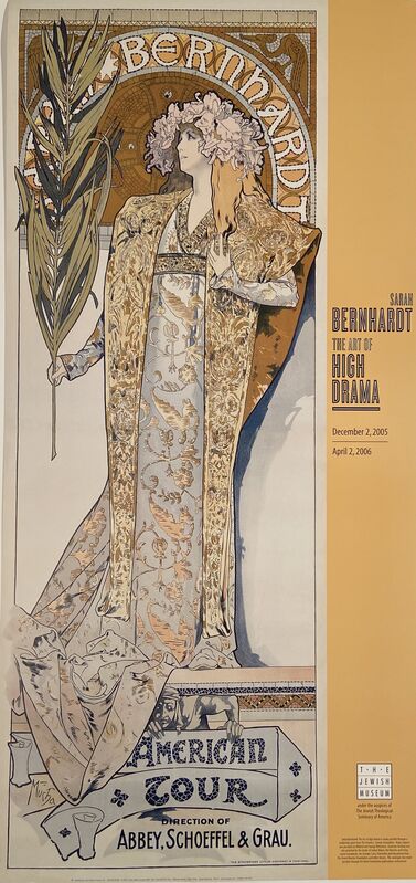 Alphonse Mucha Alphonse Mucha Sarah Bernhardt Jewish Museum Exhibition Poster 05 Available For Sale Artsy Alphonse Mucha Alphonse Mucha Sarah Bernhardt Jewish Museum Exhibition Poster 05 Available For Sale Artsy