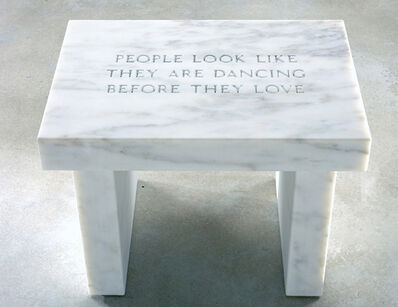 Jenny Holzer Benches For Sale On Artsy