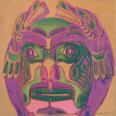 NORTHWEST COAST MASK FS II.380 Andy Warhol, ‘NORTHWEST COAST MASK FS II.380’, 1986