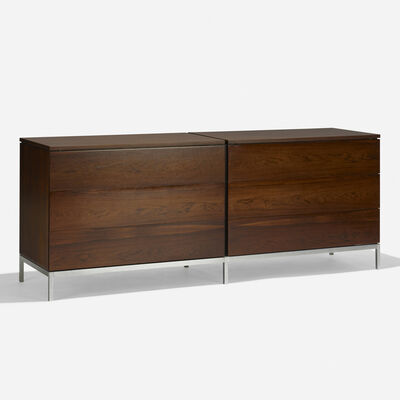 Florence Knoll Richard Schultz Knoll Pair Of Dressers And