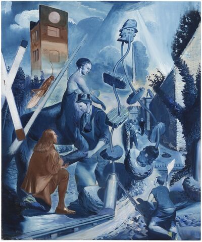 Neo Rauch Und Der Fakal Skandal Sachsische De