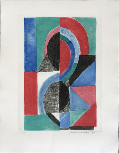 Sonia Delaunay, â€˜Avec Moi Memeâ€™, 1970