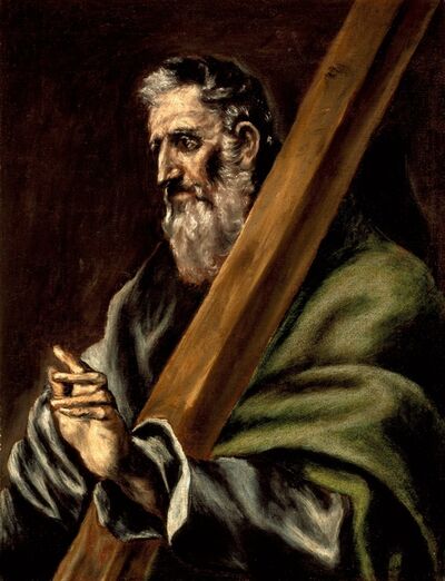 El Greco | Christ Carrying the Cross (1580-1585) | Artsy