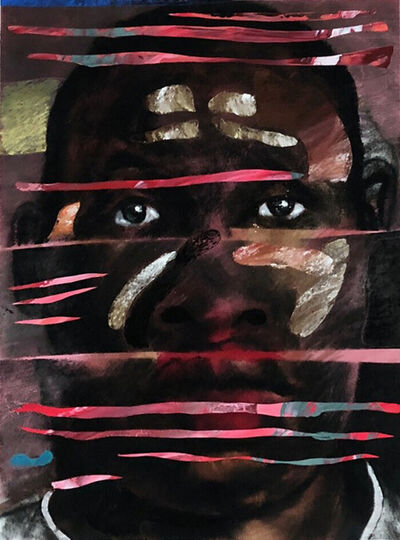 Coming At Me Nathaniel Mary Quinn, ‘Coming At Me’, 2019