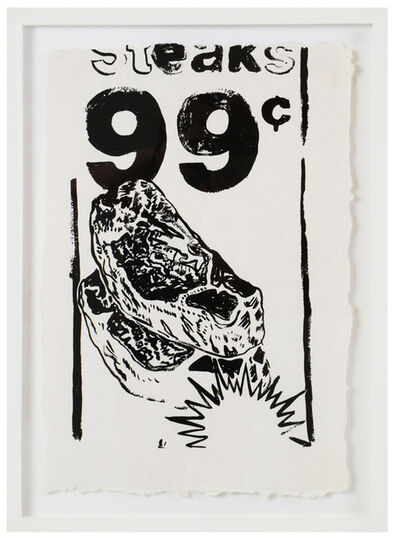Steaks 99 CENTS (F/S CAT. # IIIA.68) Andy Warhol, ‘Steaks 99 CENTS (F/S CAT. # IIIA.68)’, 1985