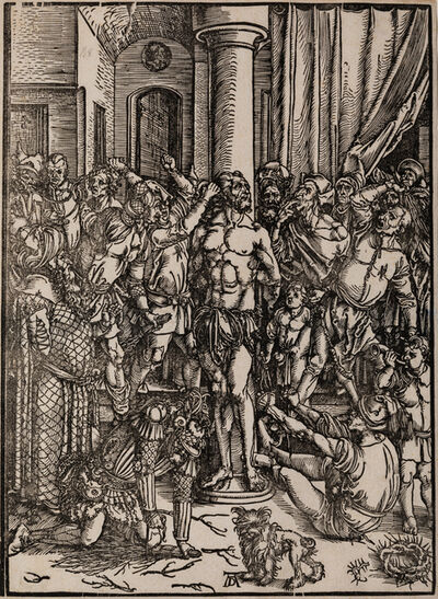 The Scourging of Christ and Christ on the Mount of Olives Albrecht Dürer, ‘The Scourging of Christ and Christ on the Mount of Olives’