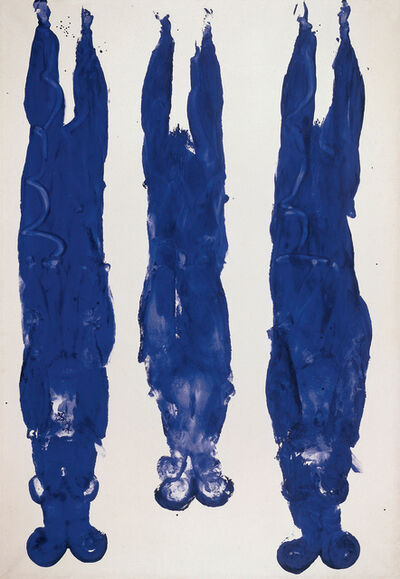 Yves Klein | Peinture de feu sans titre (F 80) (1961) | Artsy