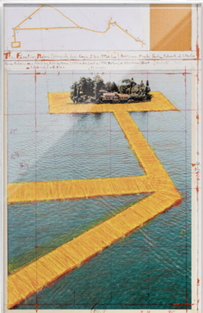 Christo S Floating Piers For Sale On Artsy