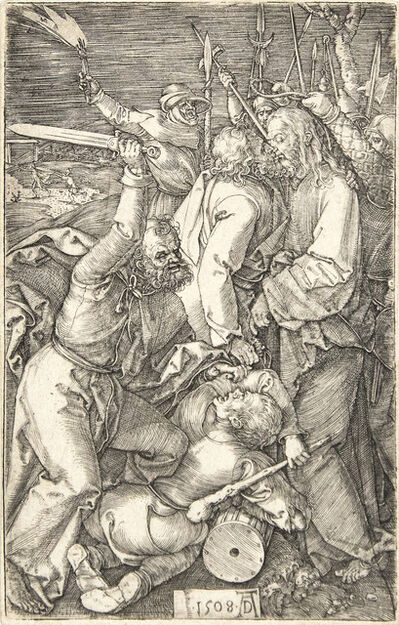 Betrayal of Christ (from the Engraved Passion) Albrecht Dürer, ‘Betrayal of Christ (from the Engraved Passion)’, 1508