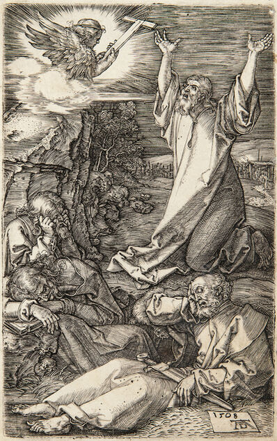 Christ on the Mount of Olives, 1508, from The Engraved Passion Albrecht Dürer, ‘Christ on the Mount of Olives, 1508, from The Engraved Passion’, 1508-13