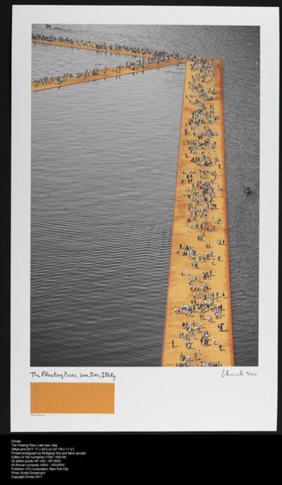 Christo S Floating Piers For Sale On Artsy