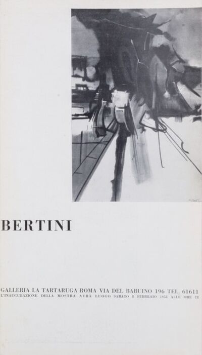 Gianni Bertini 32 Artworks, Bio & Shows on Artsy