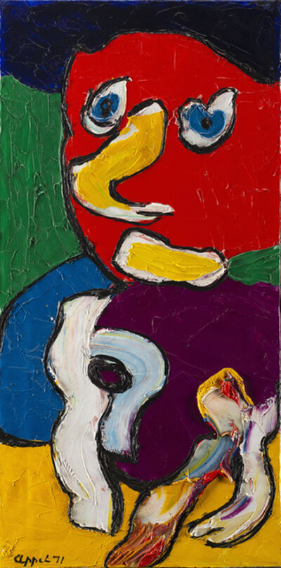 Karel Appel Formidable Visitor 1971 Artsy