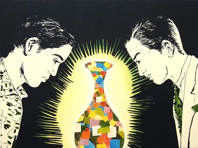 Dina Gadia, ‘Viewers and A Mosaic Vase’, 2015