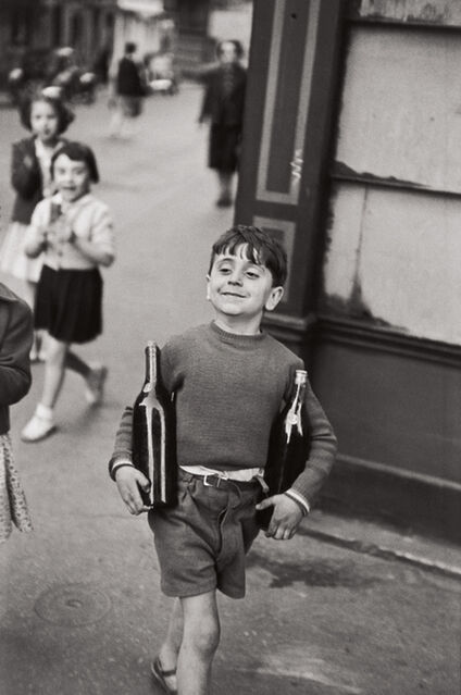 Henri Cartier-Bresson | Rue Mouffetard, Paris (1952) | Artsy