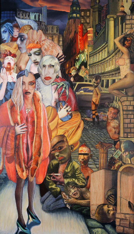Nana Ohnesorge Big City Homage To Otto Dix 2 1993 Artsy Nana Ohnesorge Big City Homage To Otto Dix 2 1993 Artsy