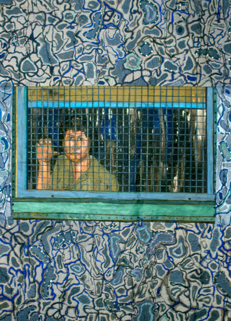 Pacita Abad | Caught at the border (1991) | Artsy