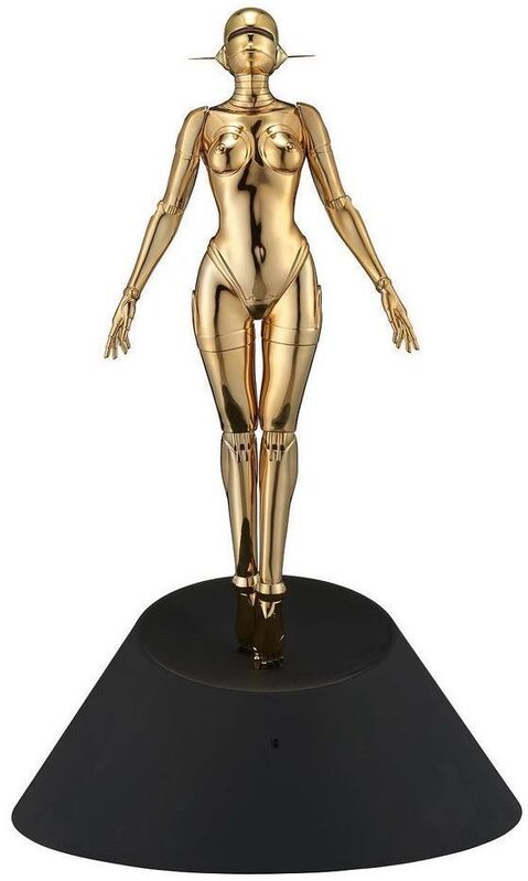 Hajime Sorayama Sexy Robot Floating 1 4 Scale Gold Available For Sale Artsy Hajime Sorayama Sexy Robot Floating 1 4 Scale Gold Available For Sale Artsy