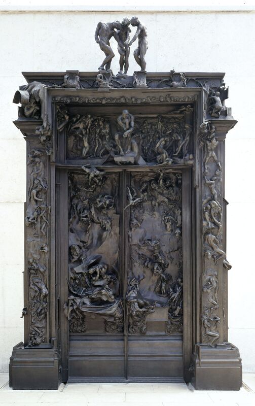 Auguste Rodin La Porte De L Enfer The Gates Of Hell Artsy Auguste Rodin La Porte De L Enfer The Gates Of Hell Artsy