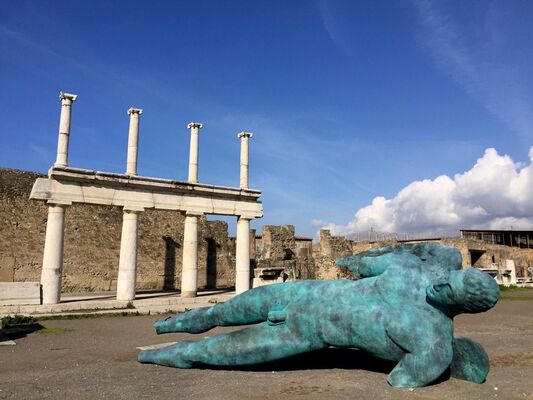Mitoraj In Pompeii Artsy