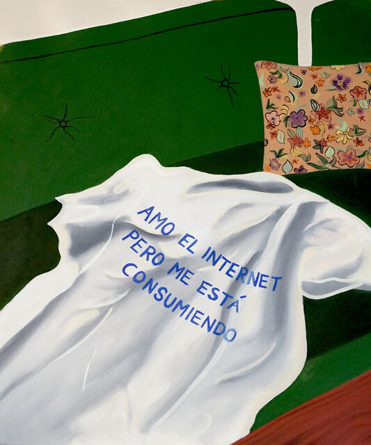 Amo El Internet Pero Me Esta Consumiendo Andrea Villalón | Amo el internet pero me está consumiendo (2022) | Artsy