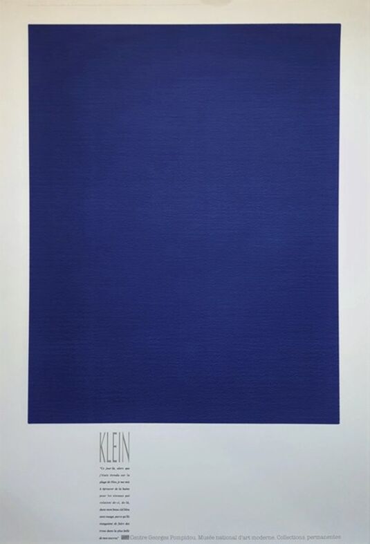 Yves Klein 169 Artworks Bio Shows On Artsy