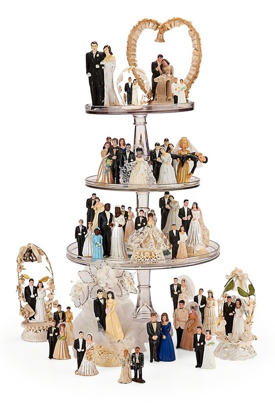 Vintage Wedding Cake Toppers 1930s 1960s Artsy