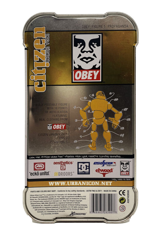 2004 Citizen Urban Icon 10" Obey Giant Figure 1 Propaganda Type 2 for sale online 