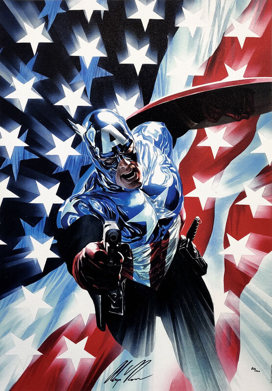 Captain America #34 1st Bucky as Cap Marvel Comics Disney+ Alex Ross Cover 