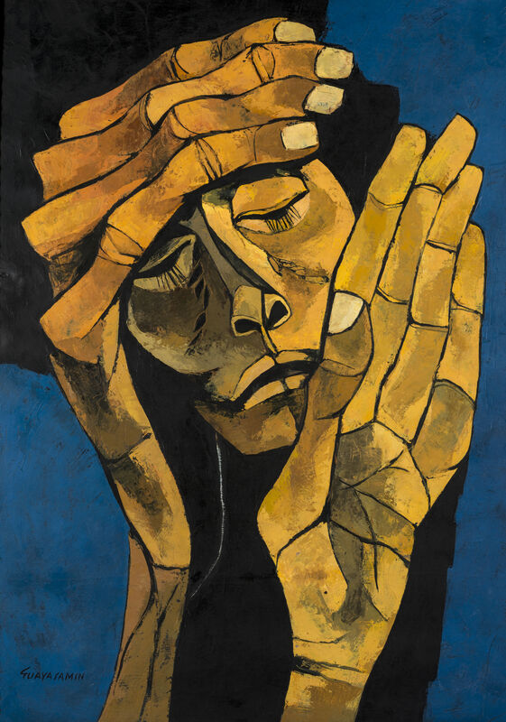 Oswaldo Guayasamín | Lagrimas negras I (1984) | Artsy