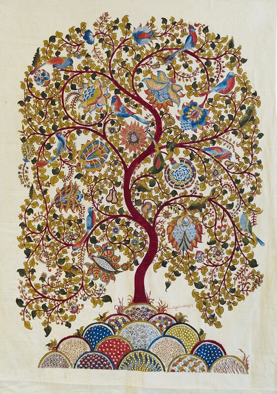 Kalamkari Traditional Indian Art Tree Of Life 2019 Artsy