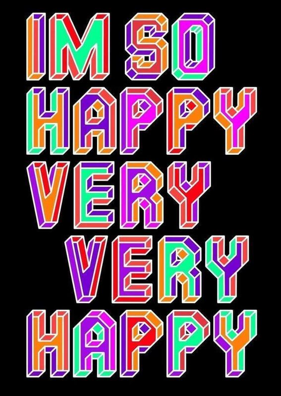 Ben Eine I Am So Happy Very Very Happy 21 Available For Sale Artsy Ben Eine I Am So Happy Very Very Happy 21 Available For Sale Artsy
