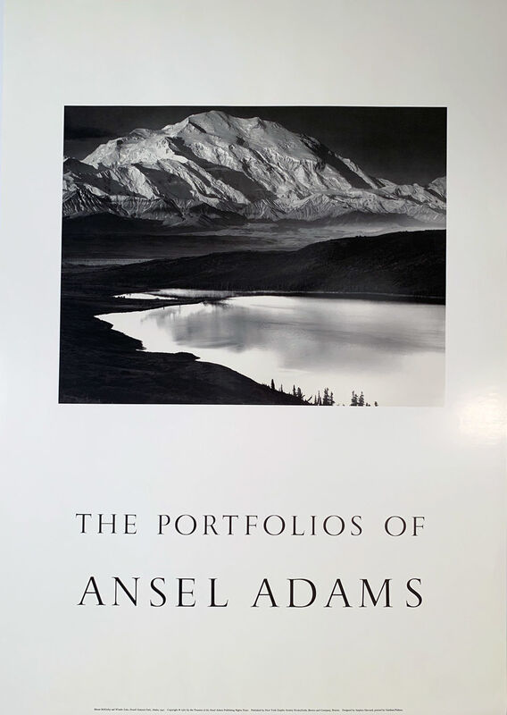 Ansel Adams The Portfolios Of Ansel Adams Mount Mckinely And Wonder Lake Denali National Park Alaska 1947 Photographic Poster 1983 Available For Sale Artsy Ansel Adams The Portfolios Of Ansel Adams Mount Mckinely And Wonder Lake Denali National Park Alaska 1947 Photographic Poster 1983 Available For Sale Artsy