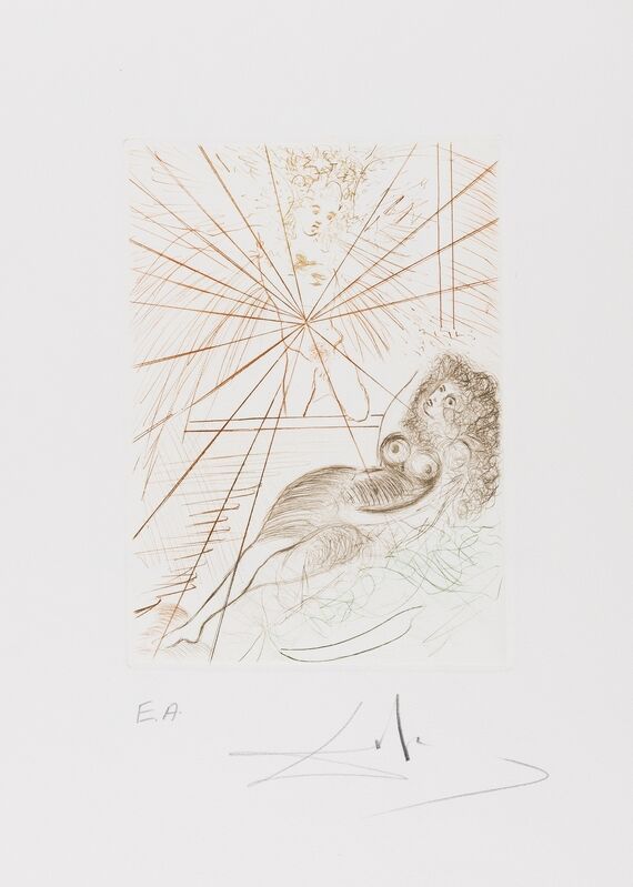 Salvador Dali L Ange Gabriel From Le Decameron Field 72 8 D M L 555 1972 Artsy Salvador Dali L Ange Gabriel From Le Decameron Field 72 8 D M L 555 1972 Artsy